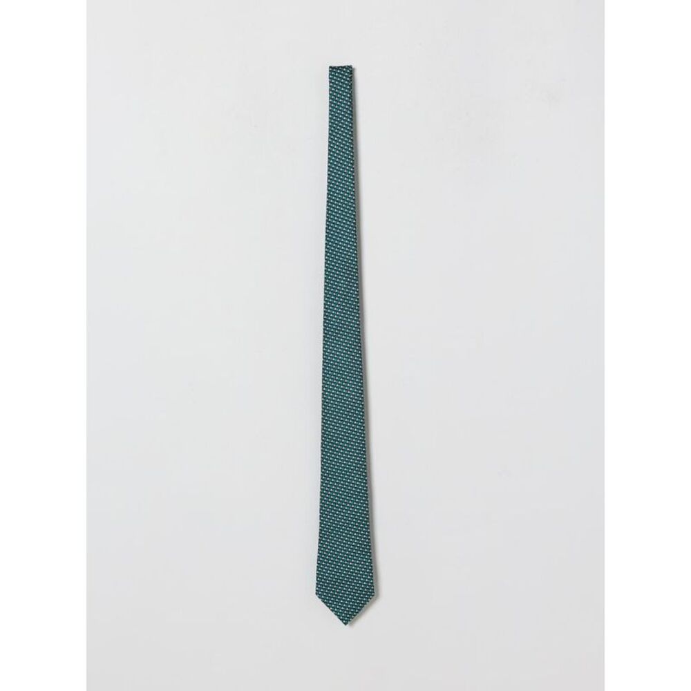 Zegna Tie Men Green